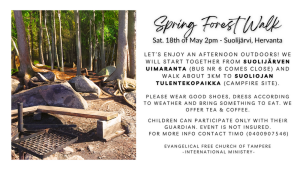 Read more about the article Spring Forest Walk, Sat. 18th of May 2pm