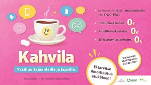 Read more about the article Kahvila yksinhuoltajaäideille ja lapsille